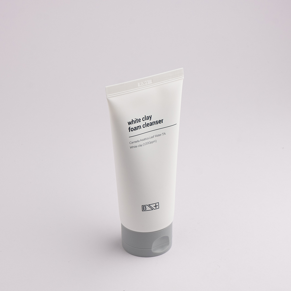 be Be co white clay foam cleanser